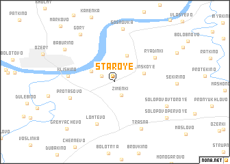 map of Staroye