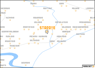 map of Staroye