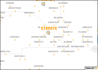 map of Staroye