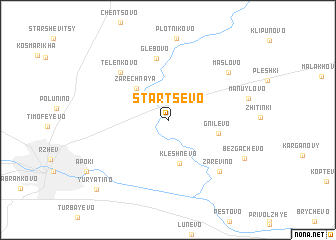 map of Startsevo