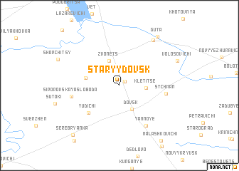 map of Staryy Dovsk