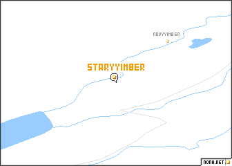 map of Staryy Imber