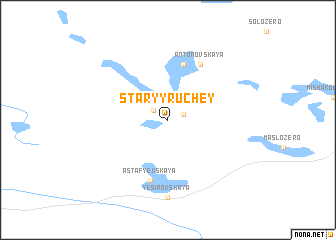 map of (( Staryy Ruchey ))