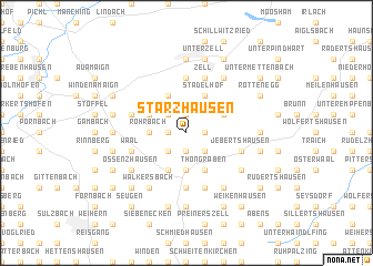 map of Starzhausen