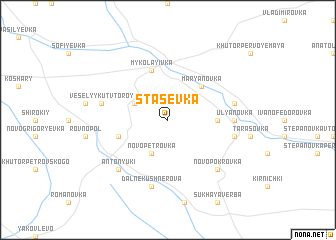 map of Stasevka