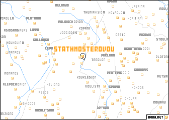 map of Stathmós Teróvou