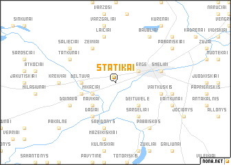 map of Statikai