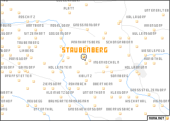 map of Staubenberg