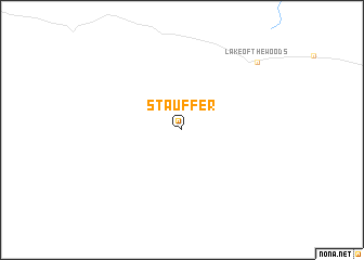 map of Stauffer