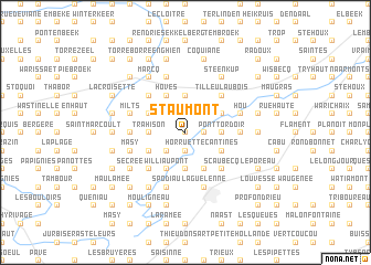 map of Staumont