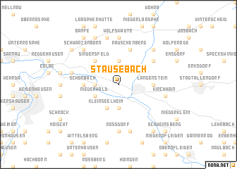 map of Stausebach