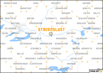 map of Stavenslust