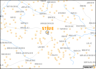 map of Stave