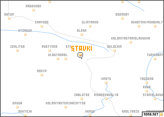 map of Stavki