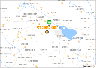 map of Stavrákion