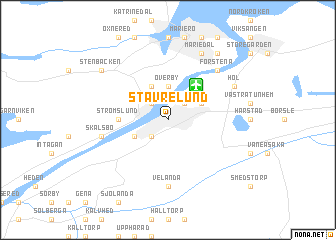 map of Stavrelund