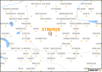 map of Stawiska