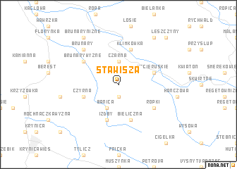 map of Stawisza