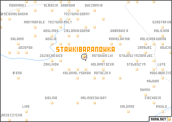 map of Stawki Baranówka
