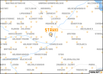 map of Stawki