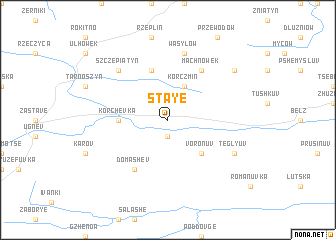 map of Staye