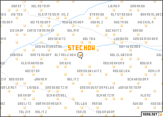 map of Stechow