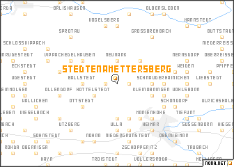 map of Stedten am Ettersberg