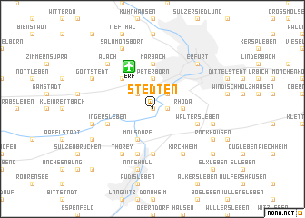 map of Stedten