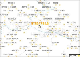 map of Stedtfeld