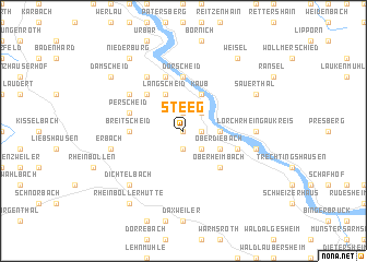 map of Steeg