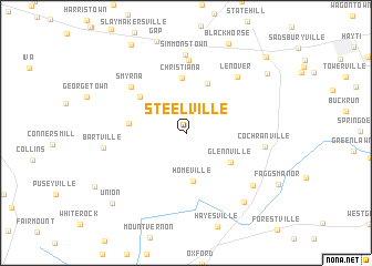 map of Steelville