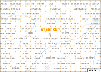 map of Steenkup