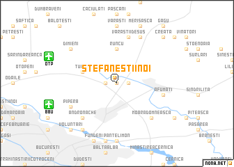 map of Ştefăneştii Noi
