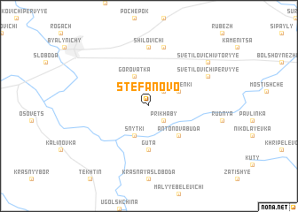 map of Stefanovo