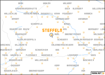 map of Steffeln