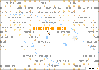 map of Stegenthumbach