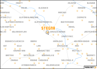 map of Stegna
