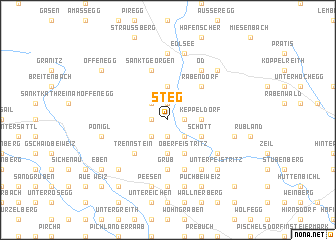 map of Steg