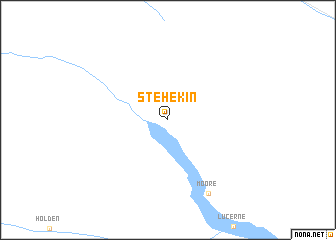 map of Stehekin