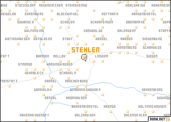 map of Stehlen