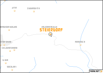 map of Steierdorf