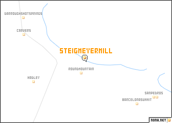 map of Steigmeyer Mill