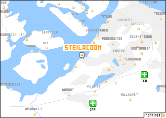 map of Steilacoom