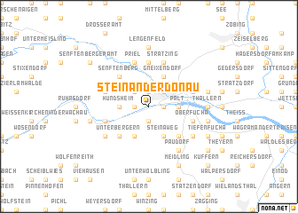 map of Stein an der Donau