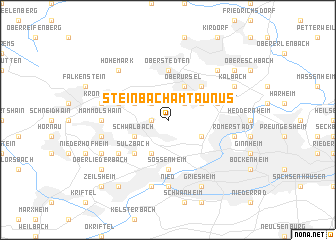 map of Steinbach am Taunus