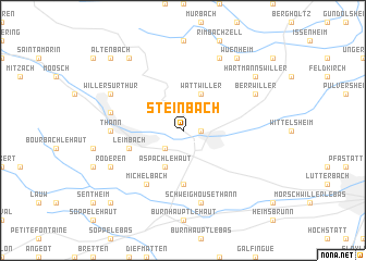 map of Steinbach