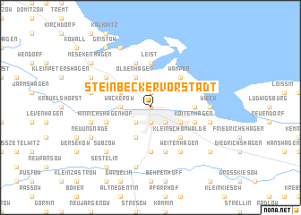 map of Steinbecker Vorstadt