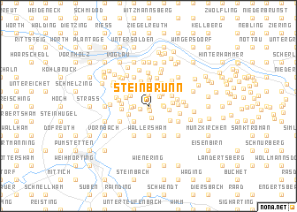 map of Steinbrunn
