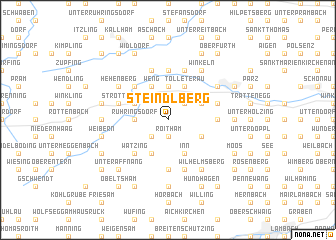 map of Steindlberg