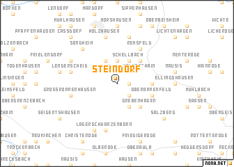 map of Steindorf